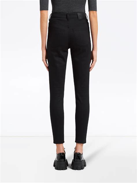 prada women's pants|Prada women's skinny jeans.